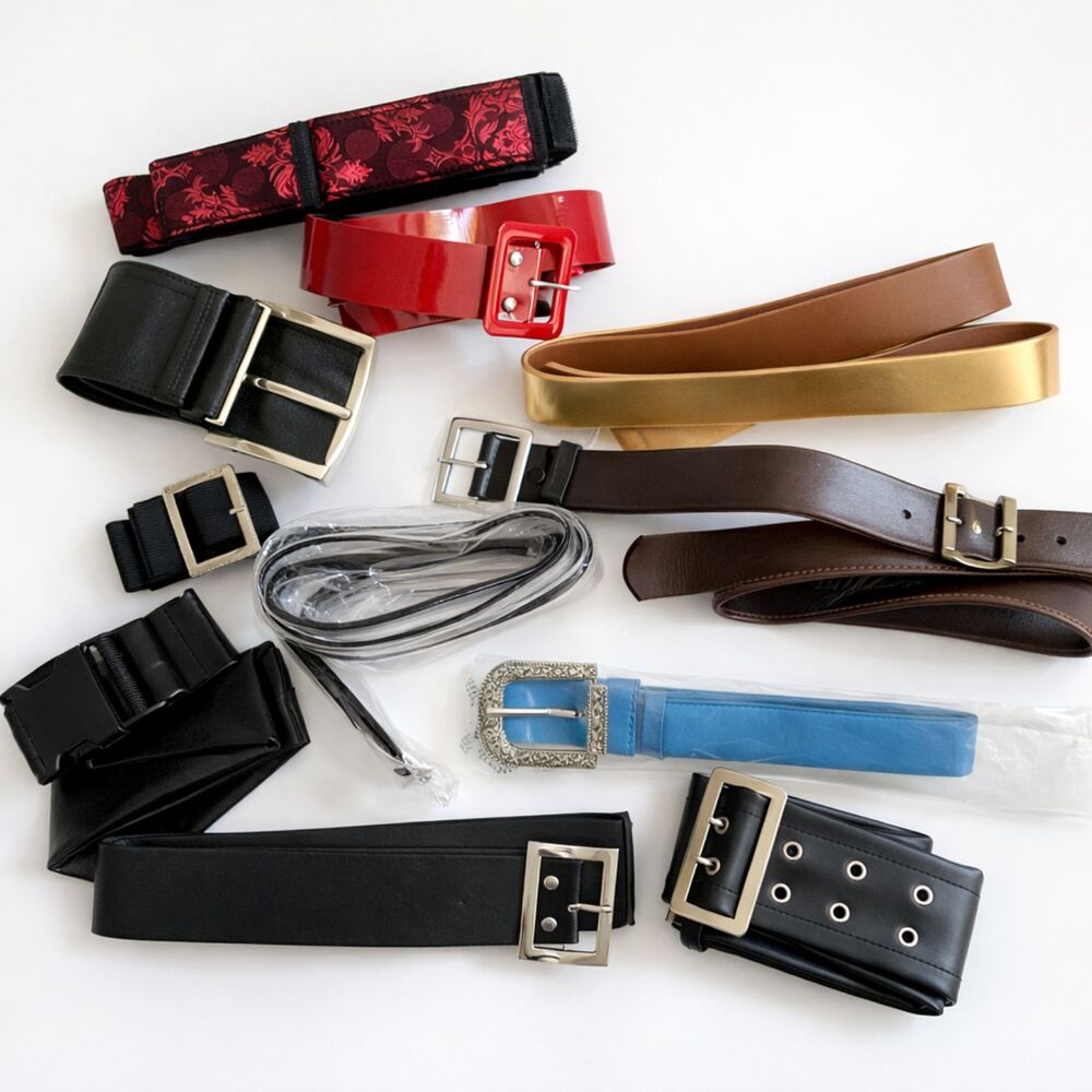 🤩 2/$20 SALE - Costume Belt Bundle Women’s Costume Accessory Collection 11 Total